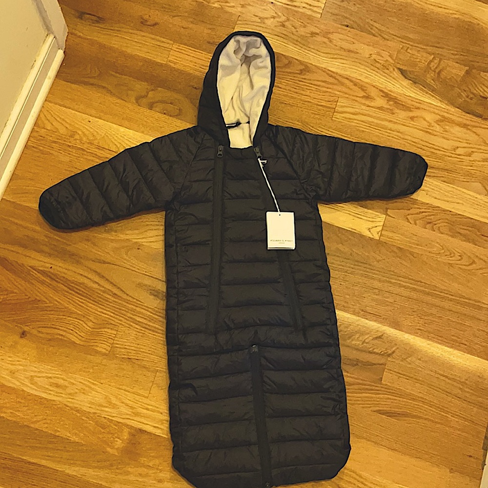 NWT Polarn O. Pyret Infant Winter Baby Bunting